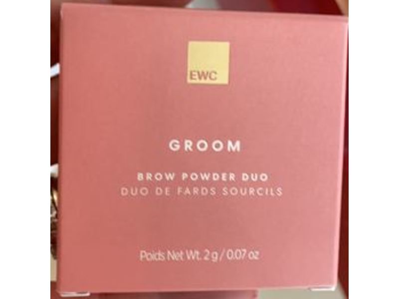 EWC Groom Brow Powder Duo, 0.07 oz/2 g