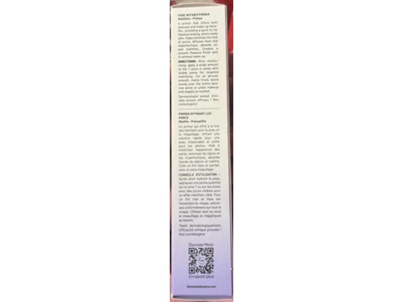 Dr. Brandt Pore Refiner Primer, Salicylic Acid + Tea Tree Oil, 1 fl oz/30 mL