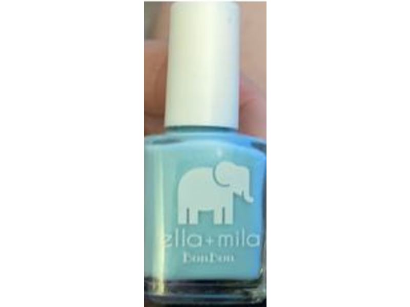 Ella Mila Nail Polish, My Baby Blue, 0.45 fl oz