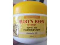 Burt's Bees Dogs Eye & Ear Cleansing Wipes, Fragrance Free, 100 Count - thumbnail 2