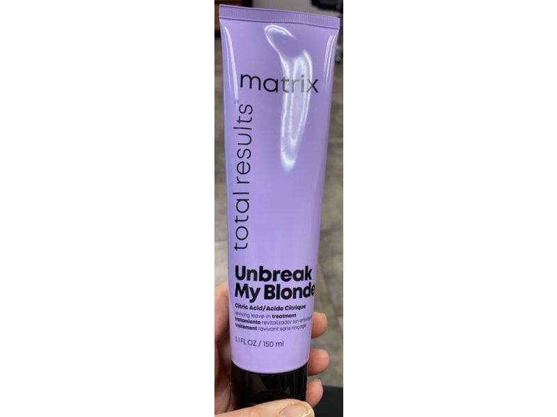 Matrix Total Results Unbreak My Blonde Reviving Leave-In Treatment, 5.1 fl oz/150 mL