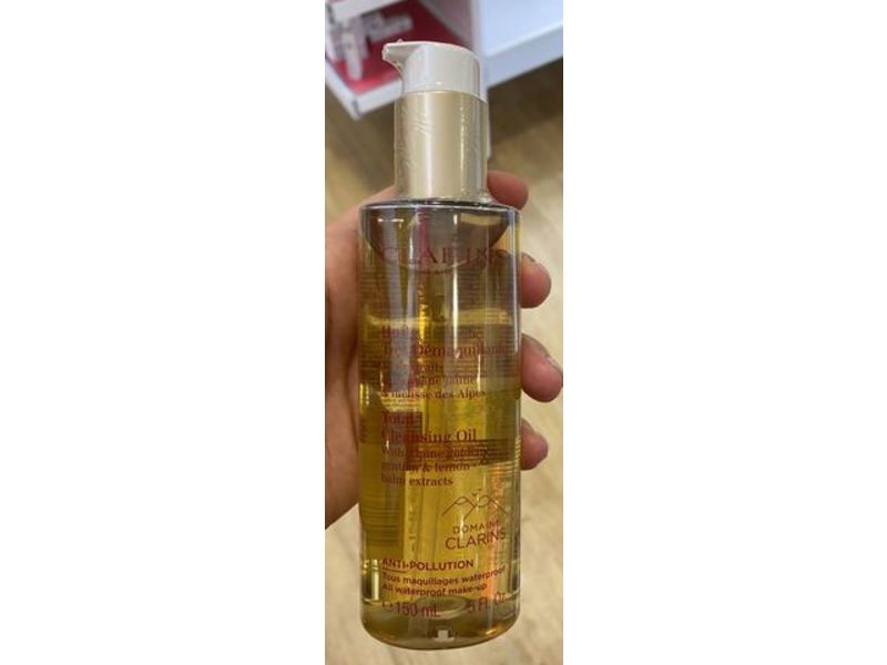 Clarins Total Cleansing Oil, Anti-Pollution, 5 fl oz/150 ml