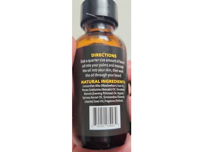 Live Bearded Beard Oil, Tombstone, 1 fl oz/30 mL