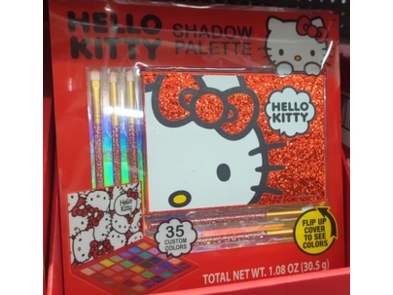 Hello Kitty Shadow Palette & Brushes Set, 1.08 oz/30.5 g