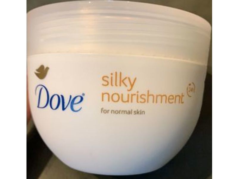 Dove Silky Nourishment Body Cream, 10.1 oz/300 mL, Pack Of 2