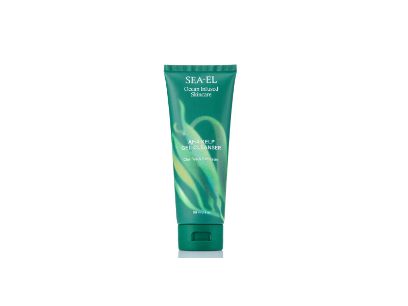 Sea-El Ocean Infused Skincare Gel Cleanser, AHA Kelp, 4 oz/118 mL
