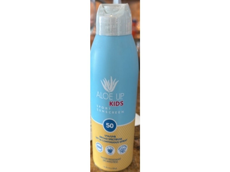 Aloe Up Kids Sport Sunscreen, SPF 50, 5.5 oz/156 g
