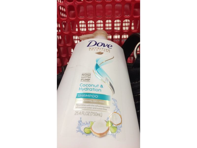 Dove Nutritive Solutions Shampoo, Coconut & Hydration, 20.4 oz