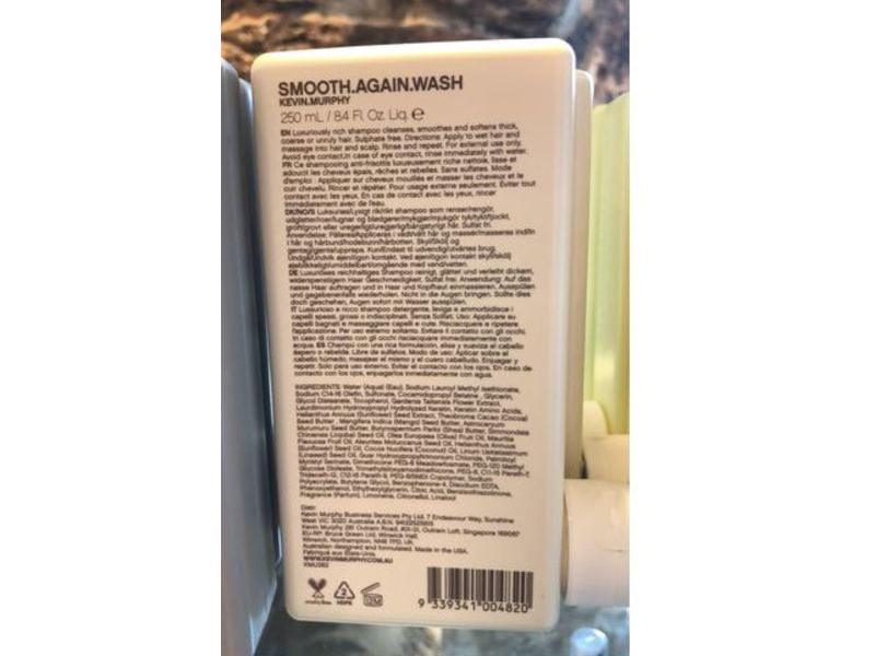 Kevin Murphy Smooth.Again.Wash Smoothing Shampoo, 8.4 fl oz/250 mL