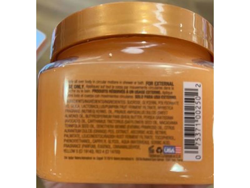 Tree Hut Shea Sugar Scrub, Pumpkin Spice Latte, 18 oz/510 g