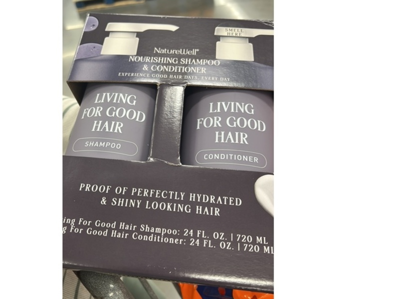 NatureWell Living For Good Shampoo & Conditioner, 24 fl oz/720 mL