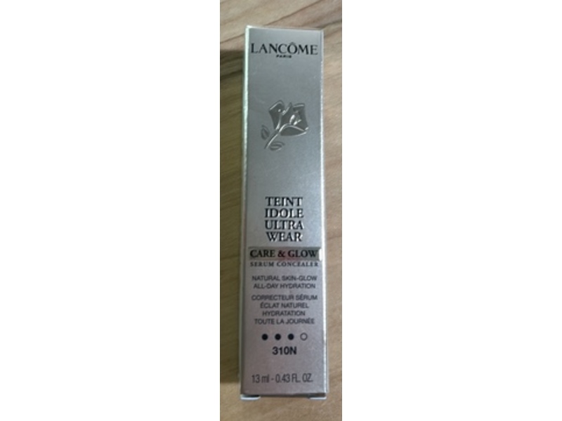 Lancome Teint Idole Ultra Wear Care & Glow Serum Concealer, 310N, 0.43 fl oz/13 mL