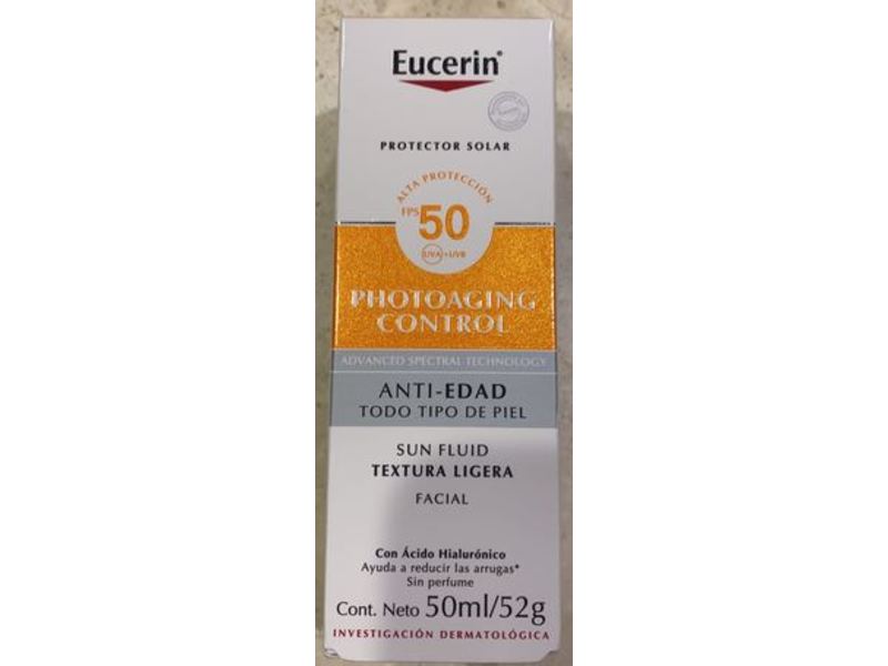 Eucerin Photoaging Control Facial Sun Fluid, 50 mL