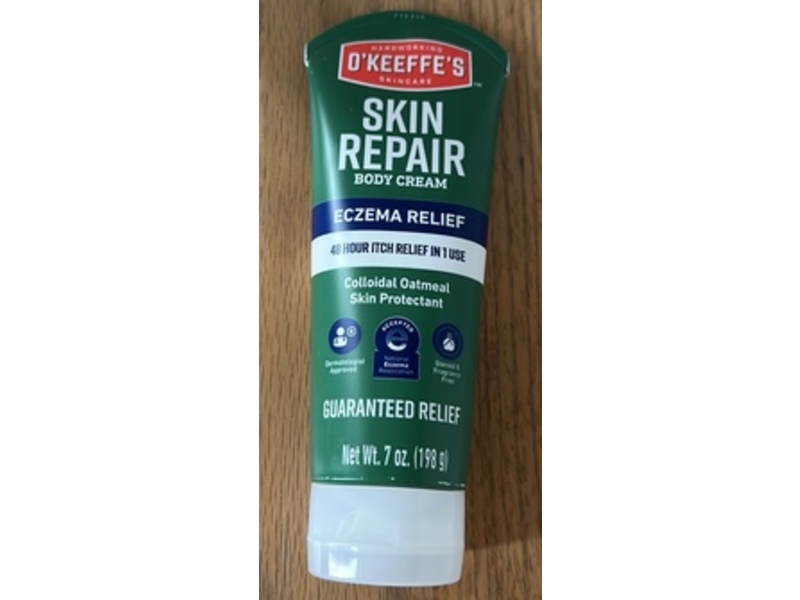 O’Keeffe’s Skin Repair Eczema Relief Body Cream, Colloidal Oatmeal, 7 oz/198 g