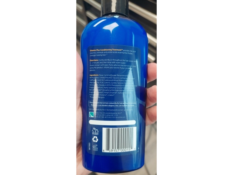 Hlcc Scripts Vitamin Plus Conditioning Treatment, 8 fl oz/240 mL