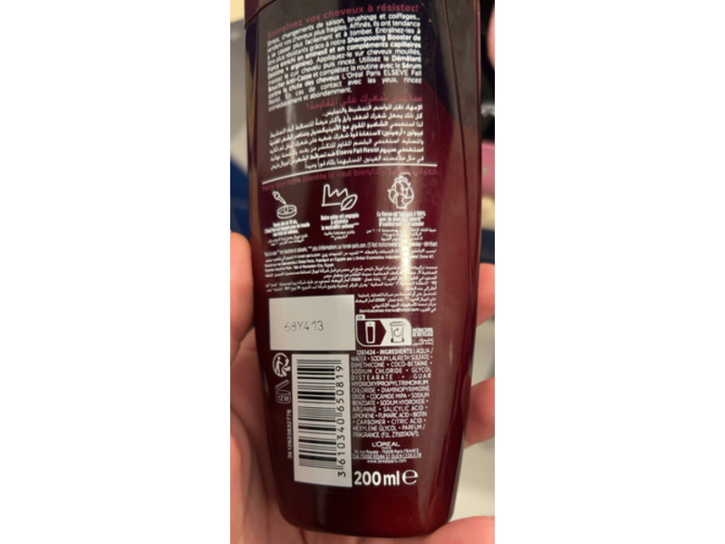 L'Oreal Paris Elseve Full Resist Strength Booster Shampoo, 200 mL