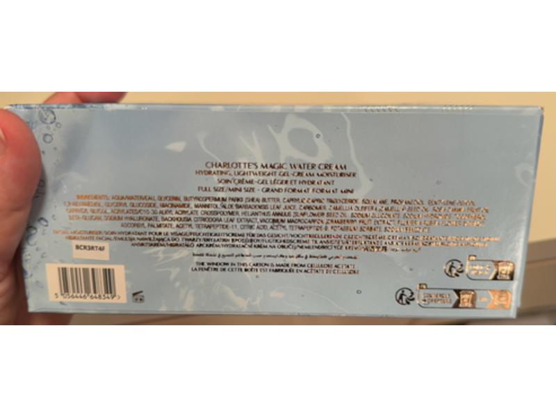 Charlotte Tilbury Charlotte's Magic Water Cream Set, 0.5 fl oz/15 mL & 1.6 fl oz/50 mL