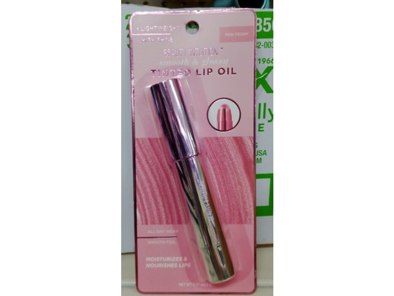 Beauty Intuition Smooth & Glossy Tinted Lip Oil, Pink Peony, 0.07 oz/2 g