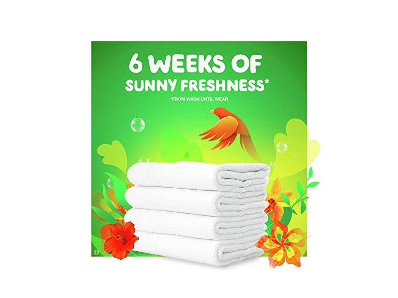 Gain Flings 3 In 1 Oxi Boost Febreze Odor Remover, Island Fresh, 60 oz/1.72 Kg