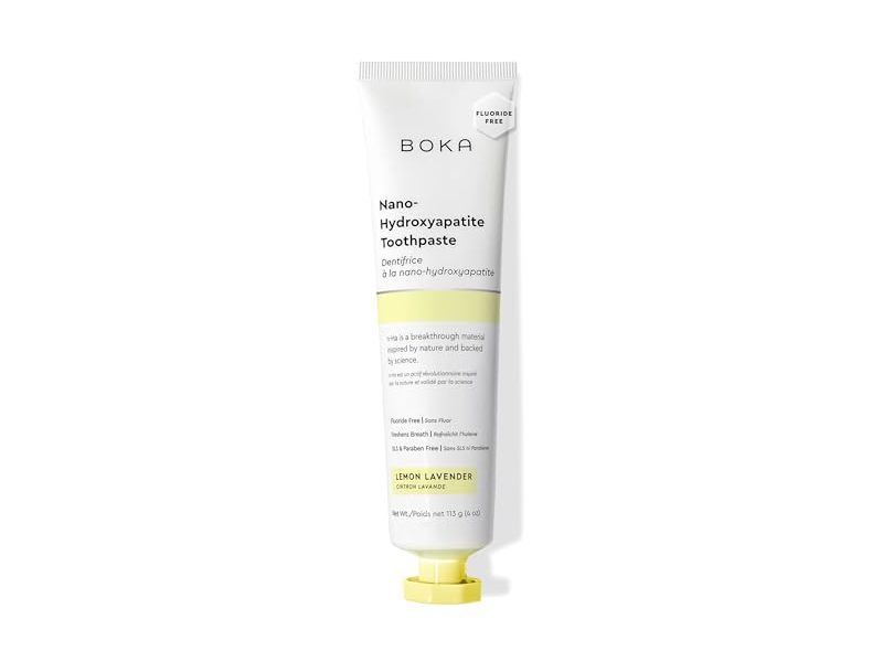 Boka Toothpaste Lemon Lavender Toothpaste, 4 fl oz/118 g