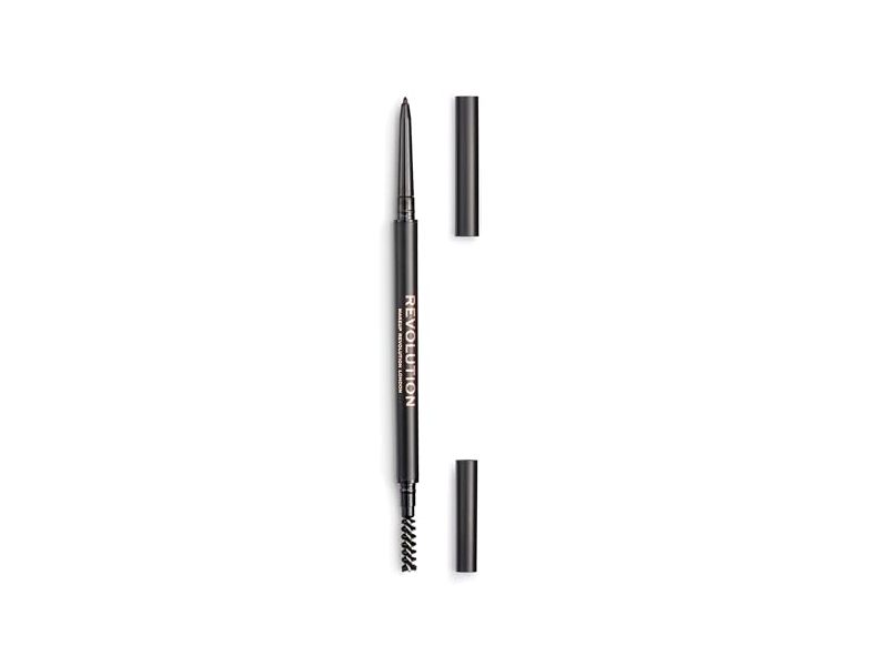 Revolution Precise Brow Pencil, Dark Brown, 0.001 oz/0.05 g