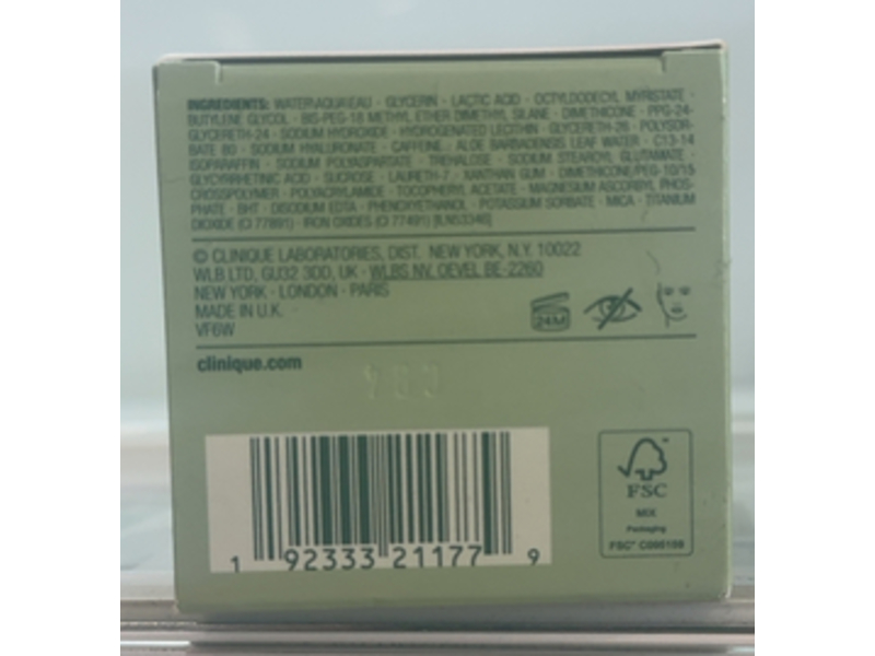 Clinique Moisture Surge Active Glow Serum, HA + VIT C + AHA, 1.7 fl oz/50 mL