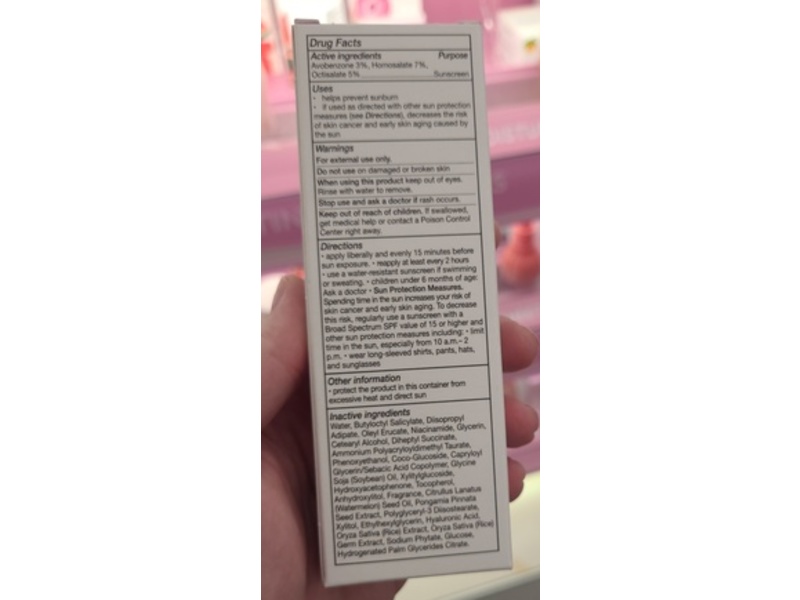 Glow Recipe Watermelon Glow Dew Shield Sunscreen, SPF 30, 1.69 fl oz/50 mL