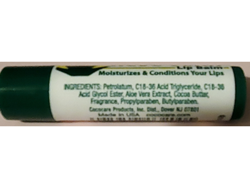 Cococare Lip Balm, Aloe Vera, 0.15 oz