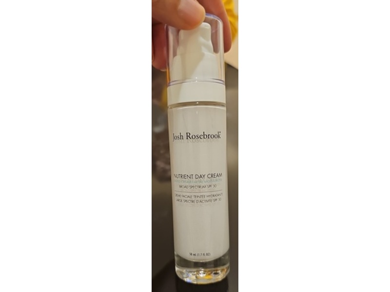 Josh Rosebrook Nutrient Day Cream Tinted Cream Facial Moisturizer, SPF 30, 1.7 fl oz/50 mL