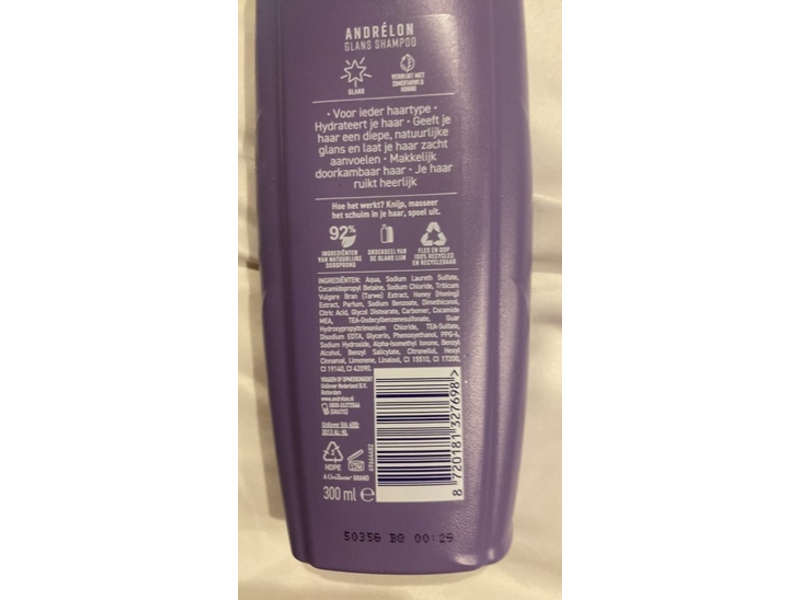 Andrelon Glans Shampoo, 300 mL