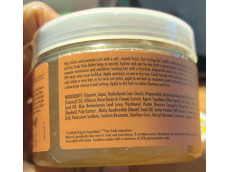 SheaMoisture Curling Gel Souffle, Coconut & Hibiscus, 326 mL