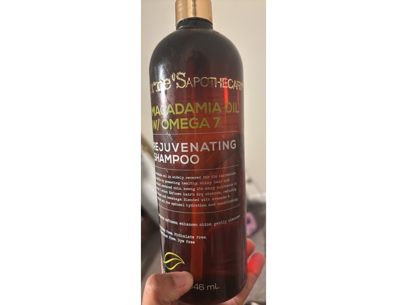 Pierres Apothecary W/ Omega 7 Rejuvenating Shampoo, 32 fl oz/946 mL