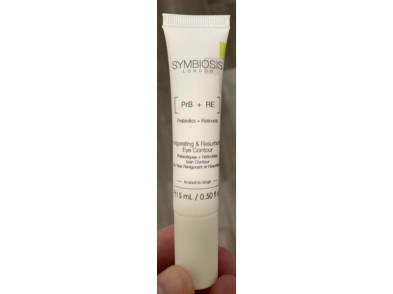 Symbiosis Invigorating & Resurfacing Eye Contour, Prebiotics + Retinoids, 0.50 fl oz/15 mL