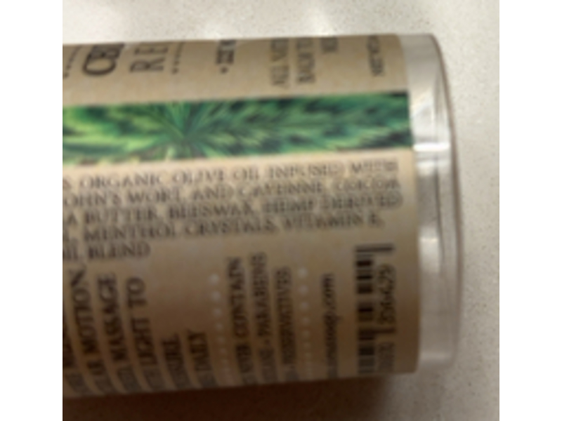 Siena Soap CBD Muscle Recovery Balm, 1.5 oz