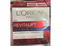 L'oreal Paris Revitalift Moisturizing Night Cream, Centella Asiatica + Pro - Retinol A, 50 mL - thumbnail 2