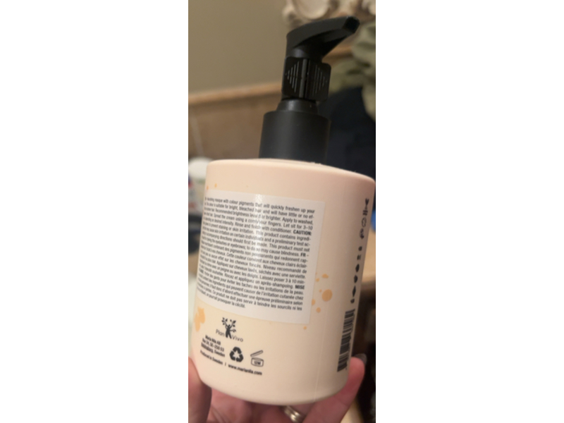 Maria Nila Non Permanent Color Refresh, Peach, 10.1 fl oz/300 mL