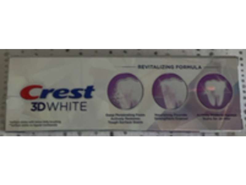 Crest 3D White Brilliance Toothpaste, Vibrant Peppermint, 3.5 oz/99 g