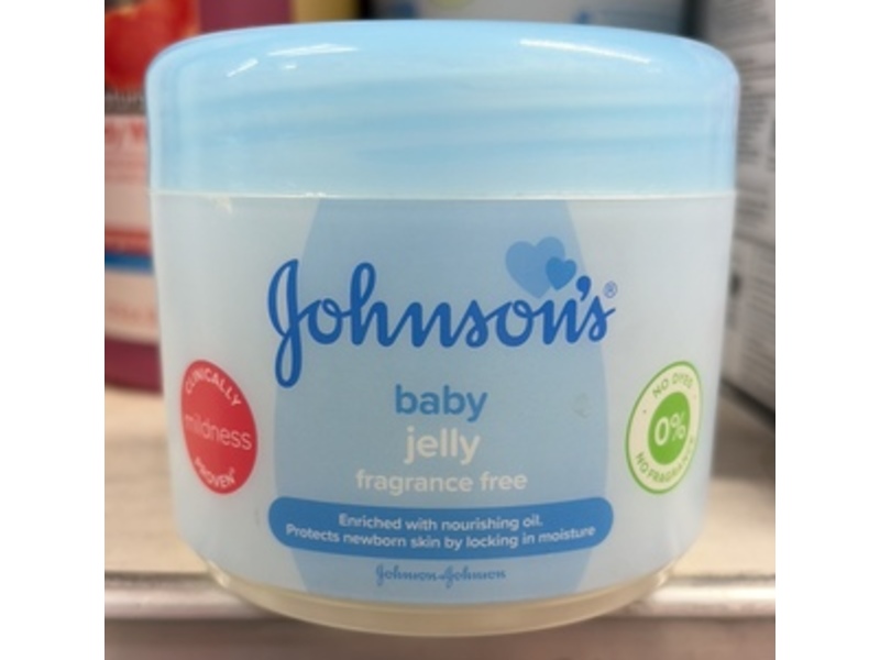 Johnson's Baby Jelly, Fragrance Free, 250 mL