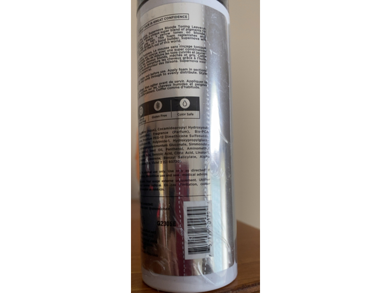 Xmondo Supernova Blonde Toning Leave-In Foam, 6.7 fl oz