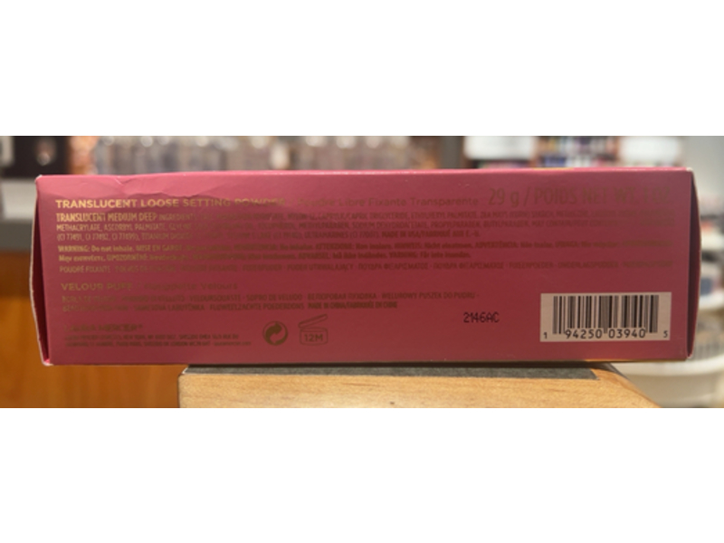 Laura Mercier Flawless Encounter Translucent Loose Setting Powder & Puff, Translucent Medium Deep, 1 oz/29 g