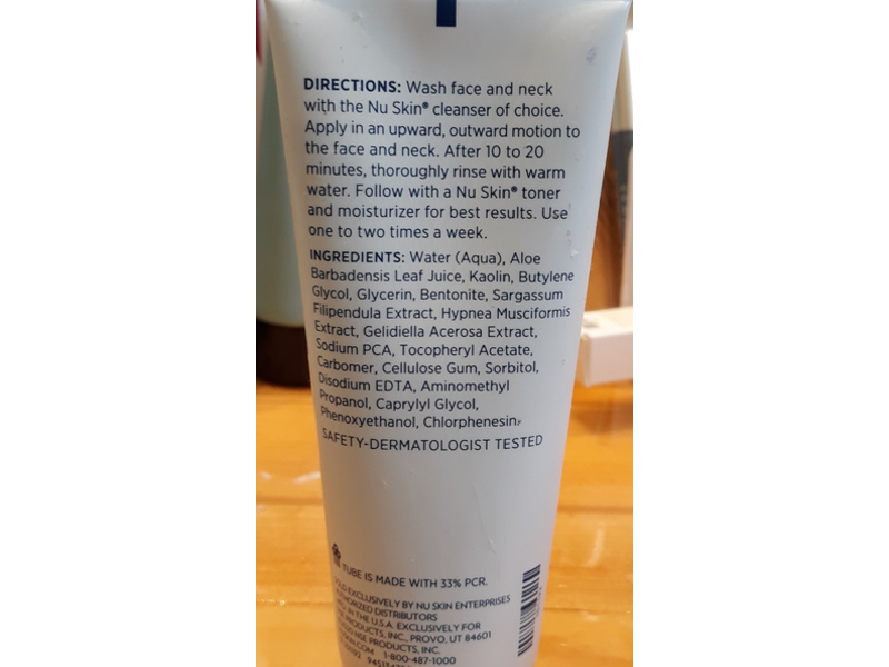 Nu Skin Deep Cleansing Masque, Clay Pack, 3.4 fl oz/100 mL