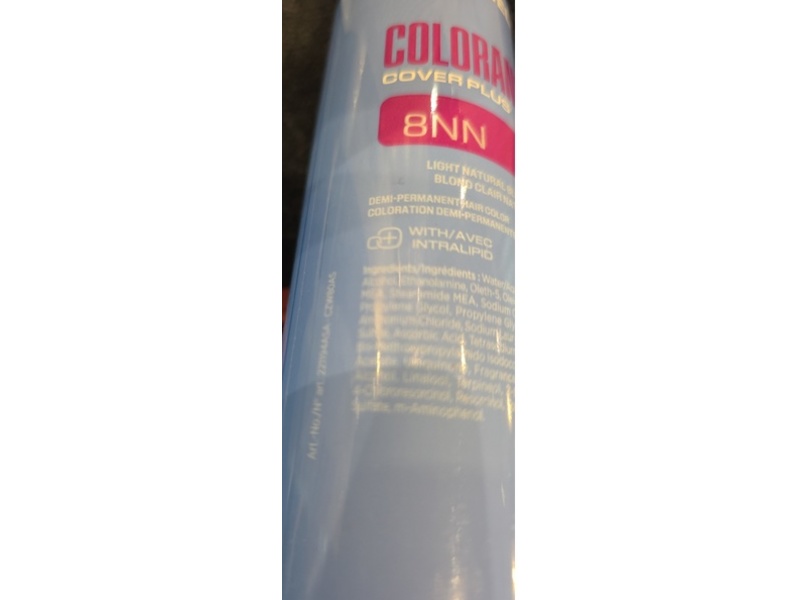 Goldwell Colorance Cover Plus Demi-Permanent Hair Color, 8NN Light Blonde, 4.2 oz/120 mL