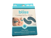 Bliss Cooling Gel Eye Masks, Collagen, 0.21 oz/6 g, 8 Pairs - thumbnail 1