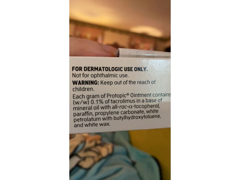 Protopic (Tacrolimus) Ointment 0.1%, 60 g Leo Pharma (RX)