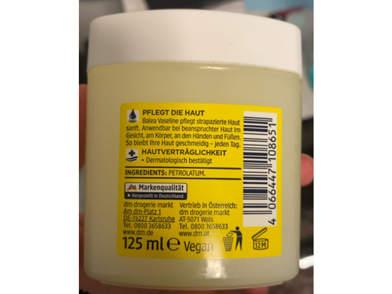 Balea Vaseline, 125 ml