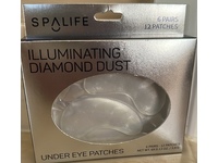 SpaLife Illuminating Under Eye Patches, Diamond Dust, 0.13 oz/3.8 g. 6 Pairs - thumbnail 2