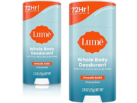Lume Whole Body Deodorant, Unscented, 2.6 oz/75 g, Pack Of 2 - thumbnail 1