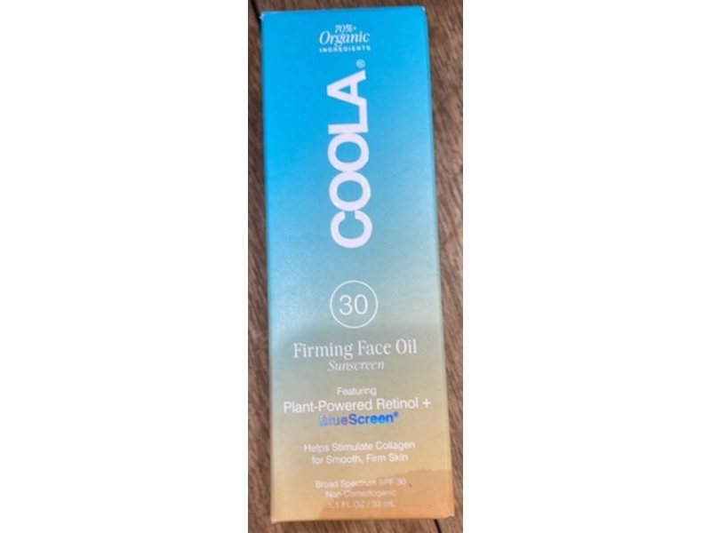 Coola Firming Face Oil, SPF 30, 1.1 fl oz/33 mL