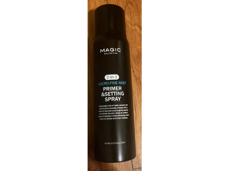 Magic Collection Micro Fine Mist Face Primer & Setting Spray, 3.71 fl oz/110 mL