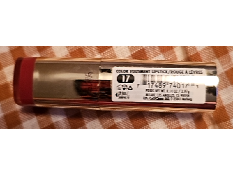 Milani Color Statement Lipstick, Plumrose, 0.14 oz